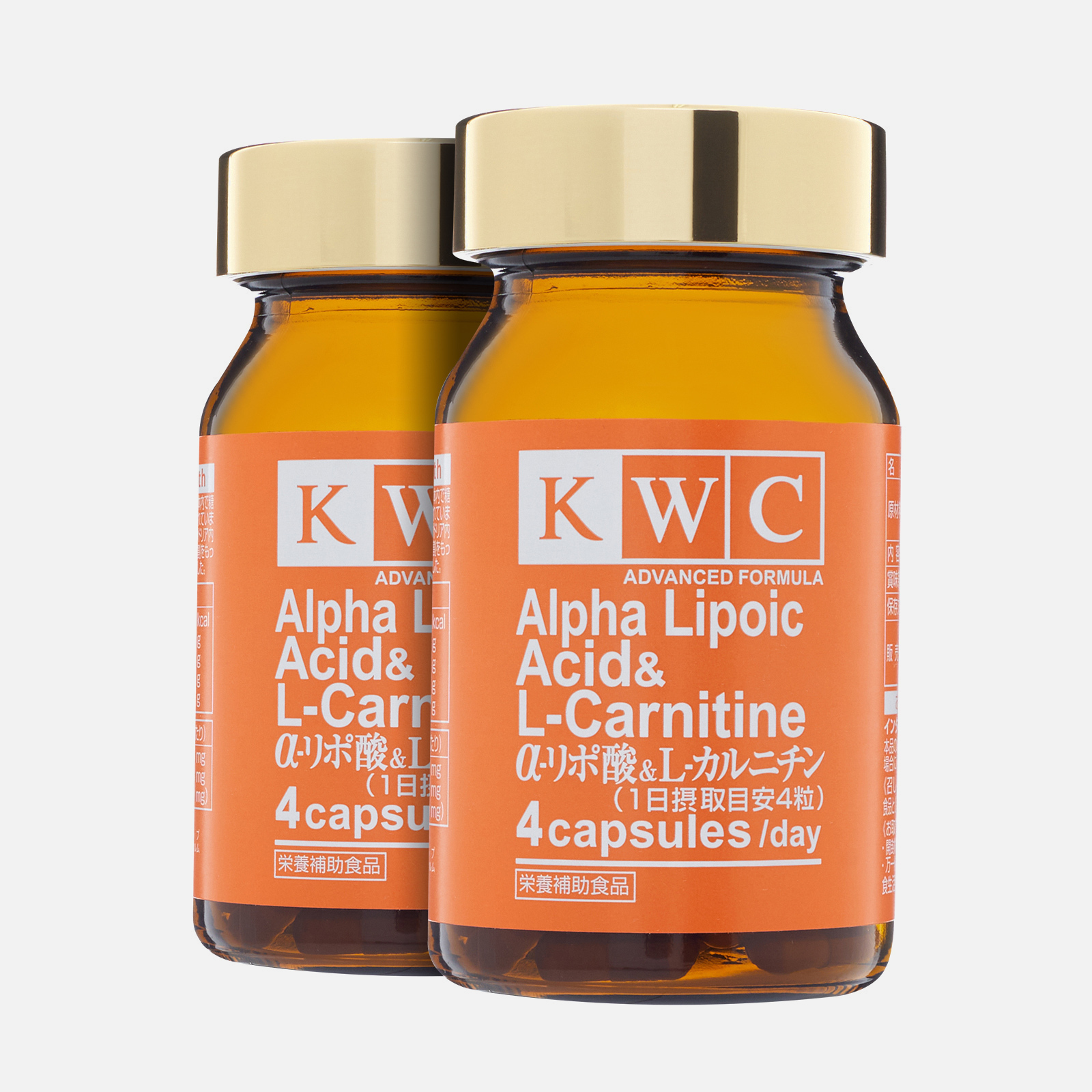 2 шт. Альфа-липоевая кислота и L-Карнитин (улучшенная формула)