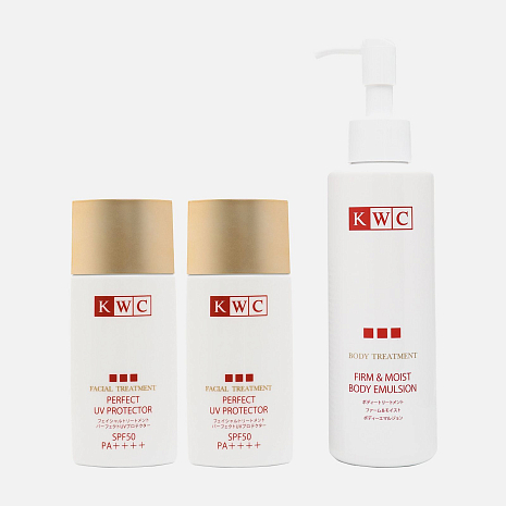 KWC Набор "СПФ-дуэт": солнцезащитный крем SPF50 (2 шт) + эмульсия для тела