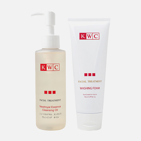 KWC Двойное очищение №1: очищающее масло + пенка для умывания