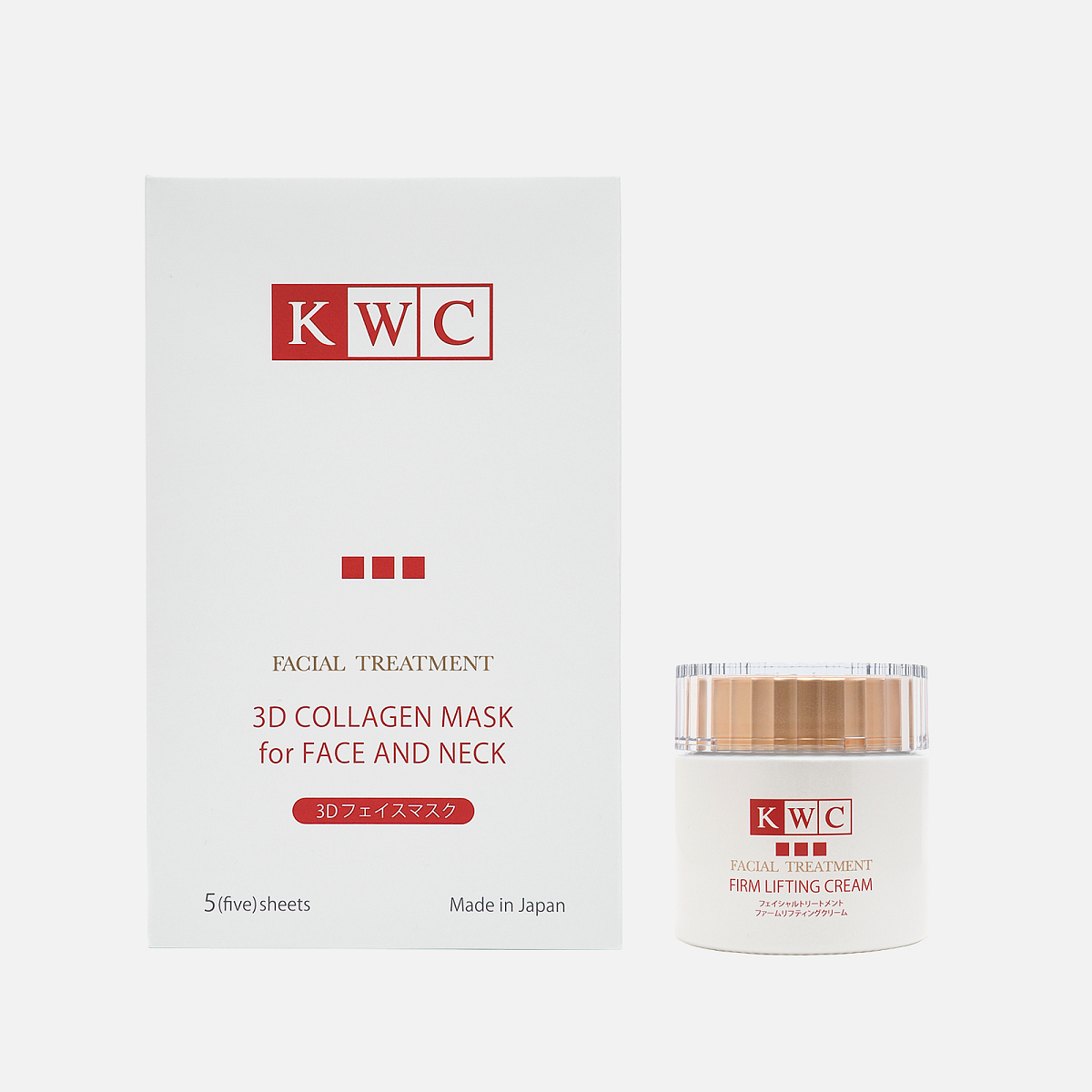 KWC Лифтинг набор: лифтинг крем + 3D Коллагеновая маска