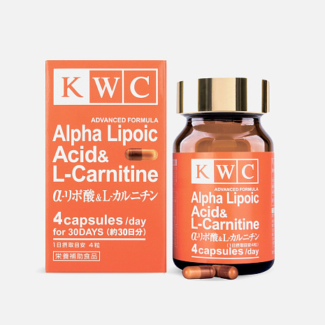 KWC Альфа-липоевая кислота и L-Карнитин улучшенная формула