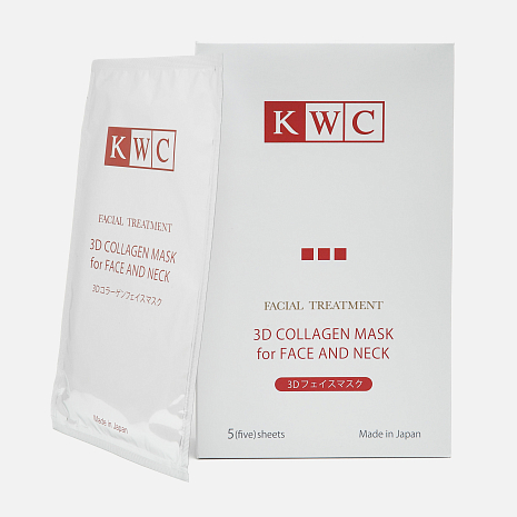 KWC 3D Коллагеновая маска для лица и шеи