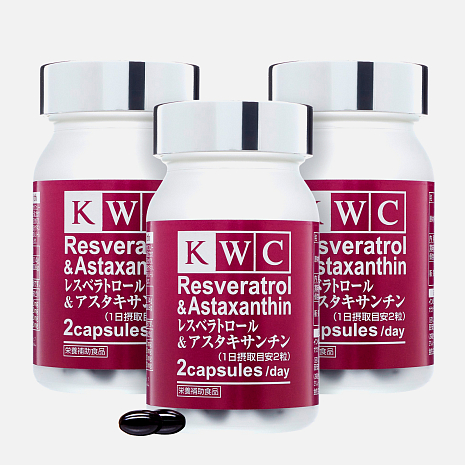 3 шт. Ресвератрол и Астаксантин