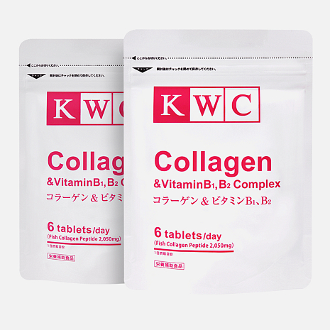 2 шт. Коллаген и комплекс витаминов В1 и В2