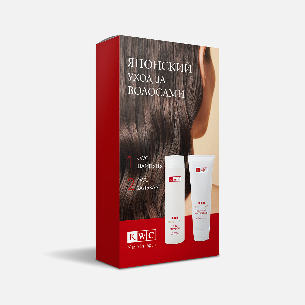 KWC Набор «Базовый уход за волосами»: шампунь + бальзам
